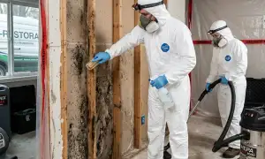 Mold remediation service widget for water damage repair in Eagle, ID